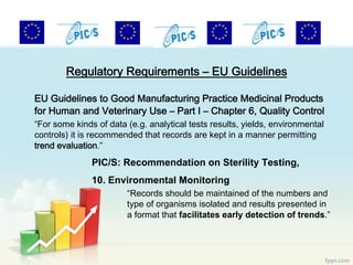 Effective Use of Environmental Monitoring Data Trending | PDF