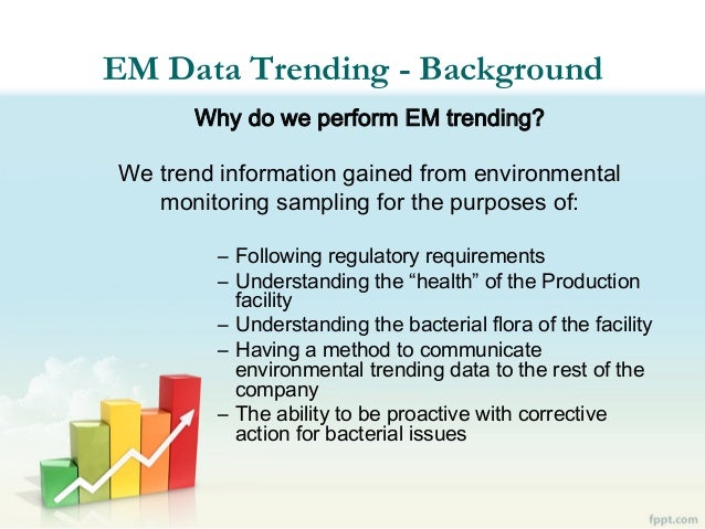 Effective Use of Environmental Monitoring Data Trending