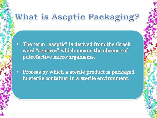 aseptic packaging