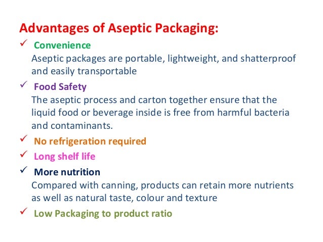 aseptic packaging