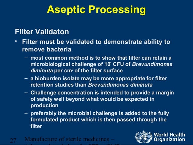 aseptic processing