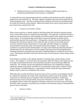 Aseptic processing us fda | PDF