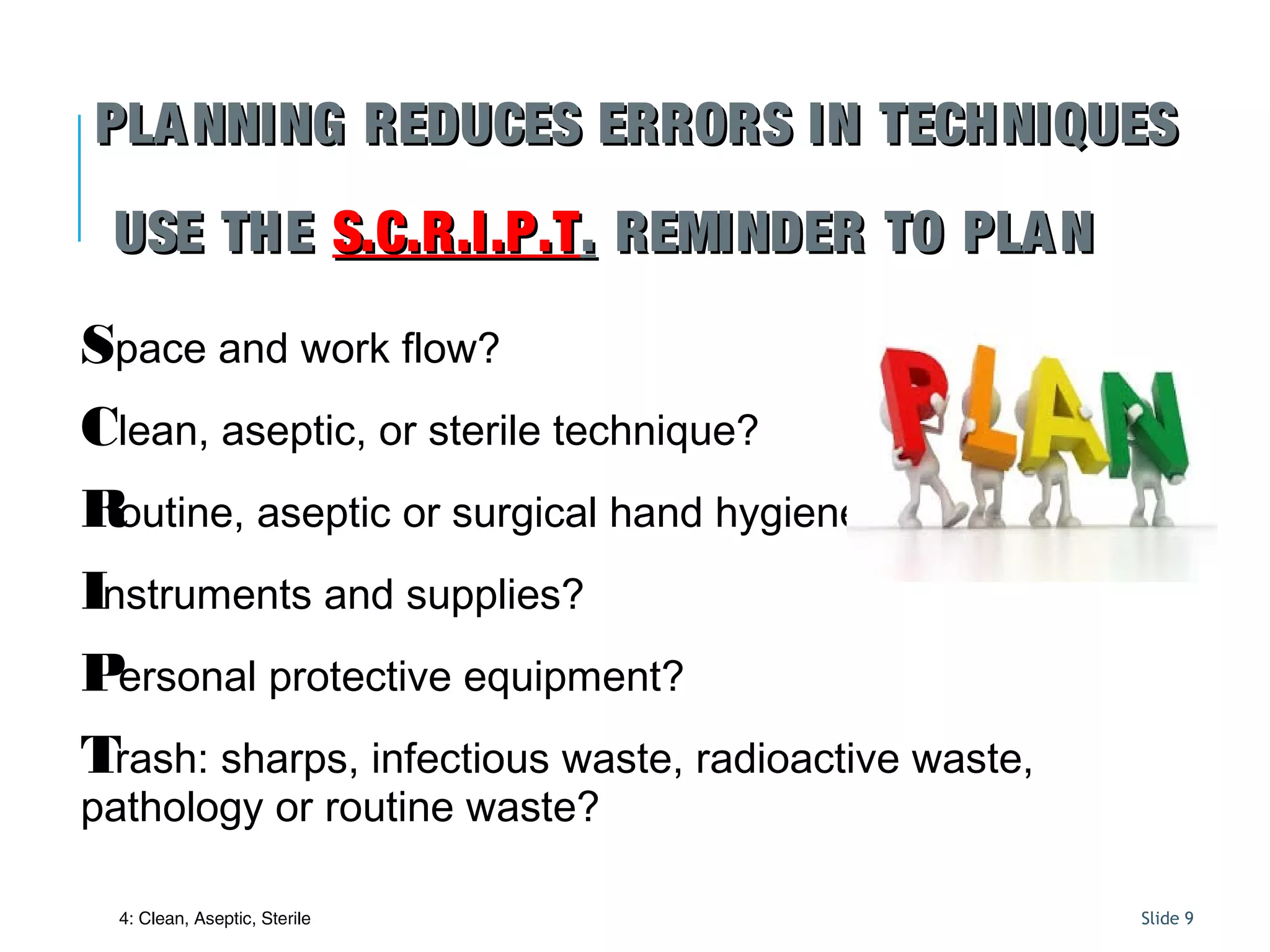 principles of Aseptic | PPT