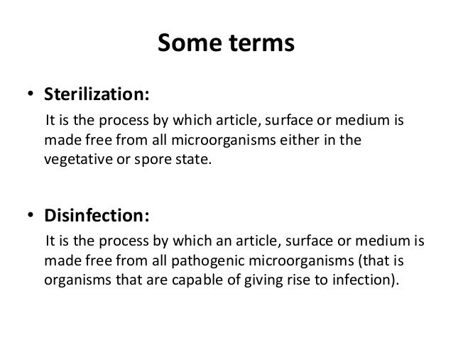 principles of aseptic technique