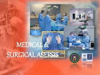 MEDICAL &
SURGICAL ASEPSIS
 