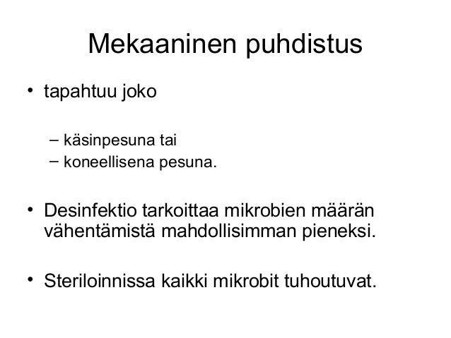 Kuvahaun tulos haulle mekaaninen puhdistus