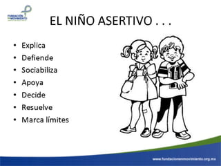 Asertividad en los niños