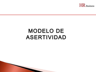 MODELO DE
ASERTIVIDAD
 