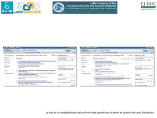 La vida es un hospital donde cada enfermo está poseído por el deseo de cambiar de cama. Baudelaire.
 