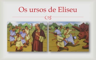 Os ursos de Eliseu
       
 