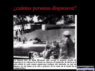 ¿cuántas personas dispararon?