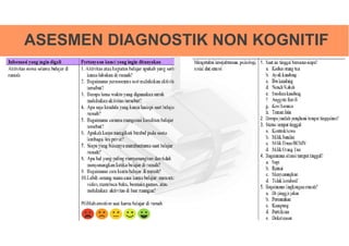 ASESMEN DIAGNOSTIK NON KOGNITIF
 