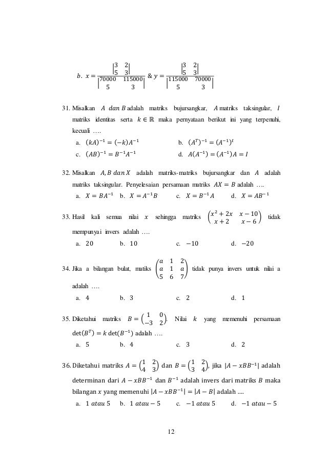 Menyusun Soal Pilihan Ganda