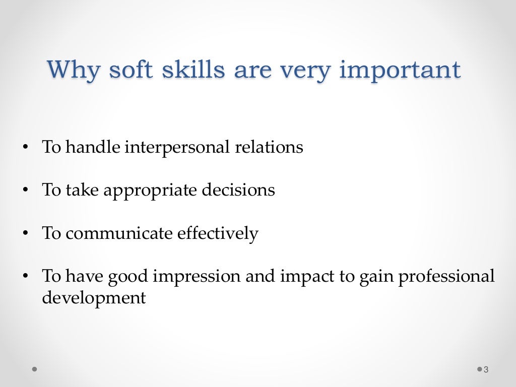 soft skills presentation slideshare