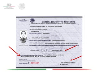 ADMINISTRACIÓN FEDERAL DE SERVICIOS EDUCATIVOS EN EL DISTRITO FEDERAL
COORDINACIÓN SECTORIAL DE EDUCACIÓN SECUNDARIA
LA DIRECCIÓN DE LA ESCUELA
CÉSAR A RUIZ
09DES0001G
DIANA MARLEN VILLA MENDEZ
VIMD000606MDFLNNA1
8.3 OCHO PUNTO TRES
SECUNDARIA DE ACUERDO AL PLAN DE ESTUDIOS VIGENTE
CUAUHTÉMOC, CIUDAD DE MÉXICO
A LOS QUINCE DÍAS DEL MES DE JULIO DEL DOS MIL DIECISÉIS
JOEL RODRÍGUEZ CORONA
EL DIRECTOR
 