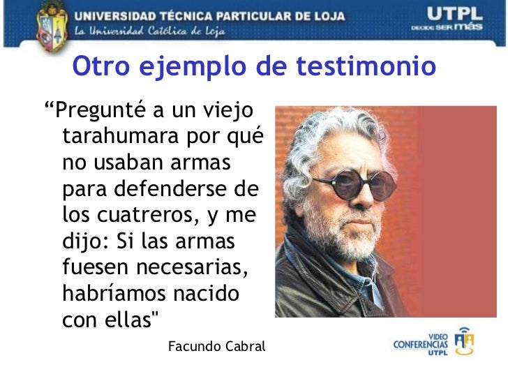 Ejemplo De Testimonio | g 201 neros period 205 sticos ii bimestre abril agosto 2011 Ejemplo De Testimonio | g 201 neros period 205 sticos ii bimestre abril agosto 2011