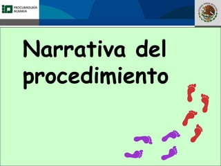 Fomento a la Inversión
Pública y Privada en la
Propiedad Rural
FIPP
Narrativa del
procedimiento
 