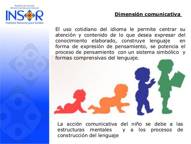 Dimension Comunicativa En La Primera Infancia