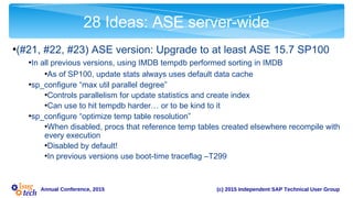 ASE Tempdb Performance and Tuning | PDF