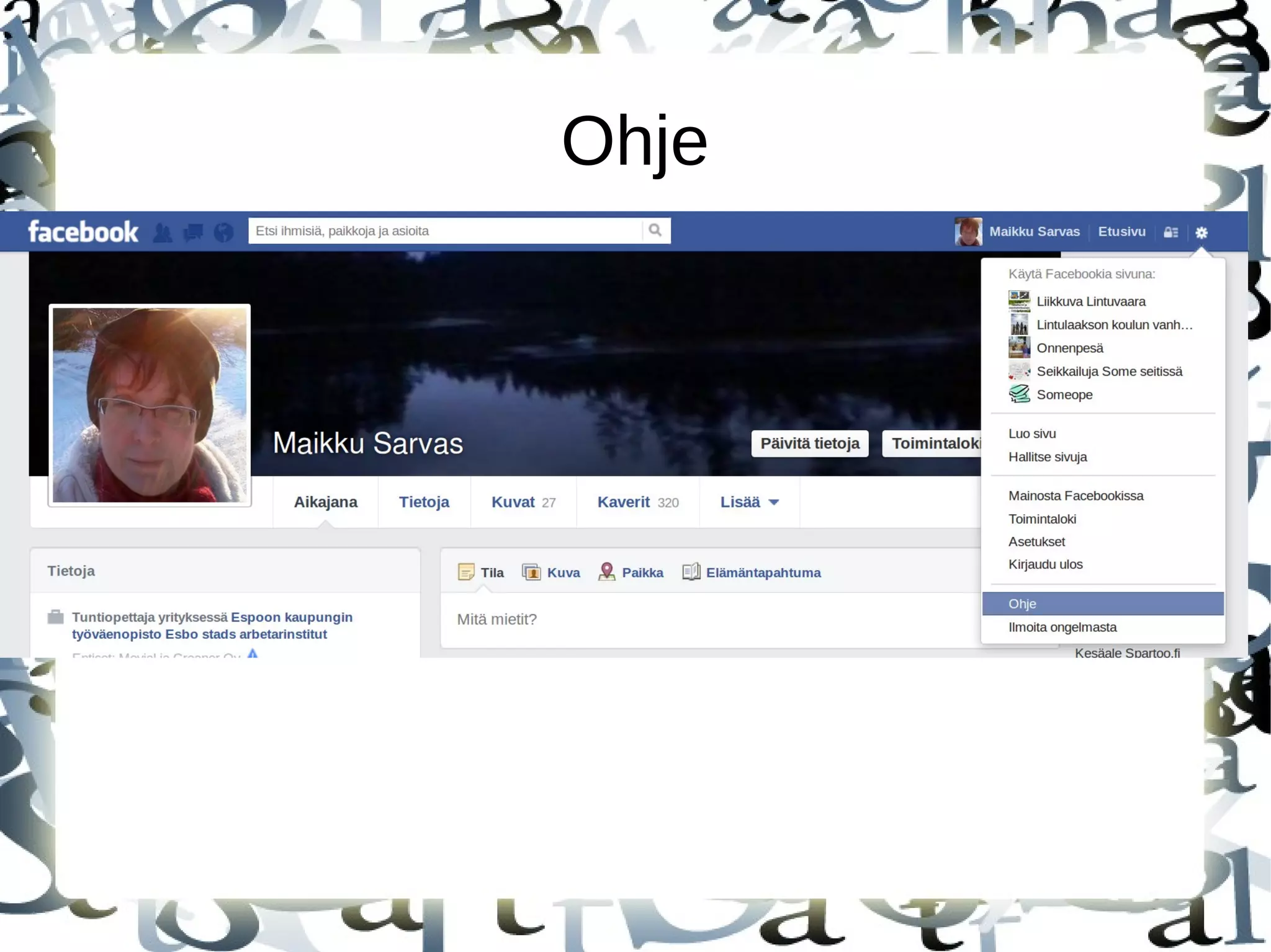 Yleisö - käyttäytyminen
● Uusi vs. Palaava
● Tarkistustiheys ja äskettäisyys
– Kuinka monta kertaa kävi aikajaksolla
– Monta päivää edellisestä istunnosta
● Sitoutuminen
– Istunnon kesto
– Selattu sivumäärä
 