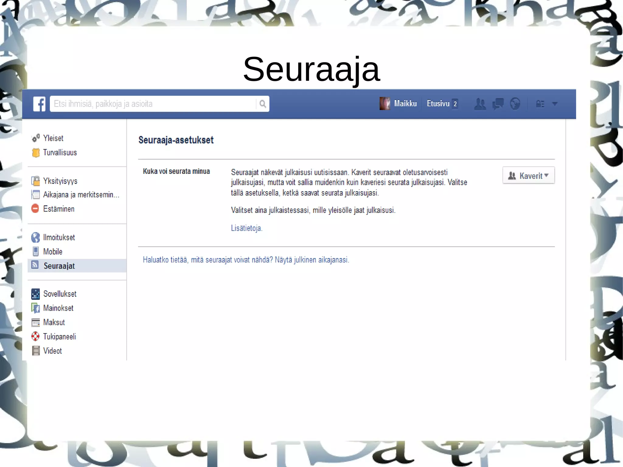 Hyvä sivu
● Ulkonäkö miellyttävä, tukee yrityksen sanomaa
– Asettelu – kaikki oleellinen ylös
– Värit – älä unohda valkoista tilaa
● Keltainen halpa, punainen vaara, vihreä raha
– Kuvat – sama teema ja tyyli
● Koolla on väliä
● Oikea ihminen
● Toimiva – kaikki linkit, kuvat, liitteet
● Helppo käyttää
– Hyvä ensivaikutelma
– Tukee konversiotapahtumaa (myynti/rekisteröityminen/osallistuminen)
● Sivuilta löytää helposti mitä etsii
– Löytääkö kävijä heti sen miksi tuli sivulle
– Pystyykö sivuilta antamaan palautetta, ottamaan yhteyttä
● Tuore
 