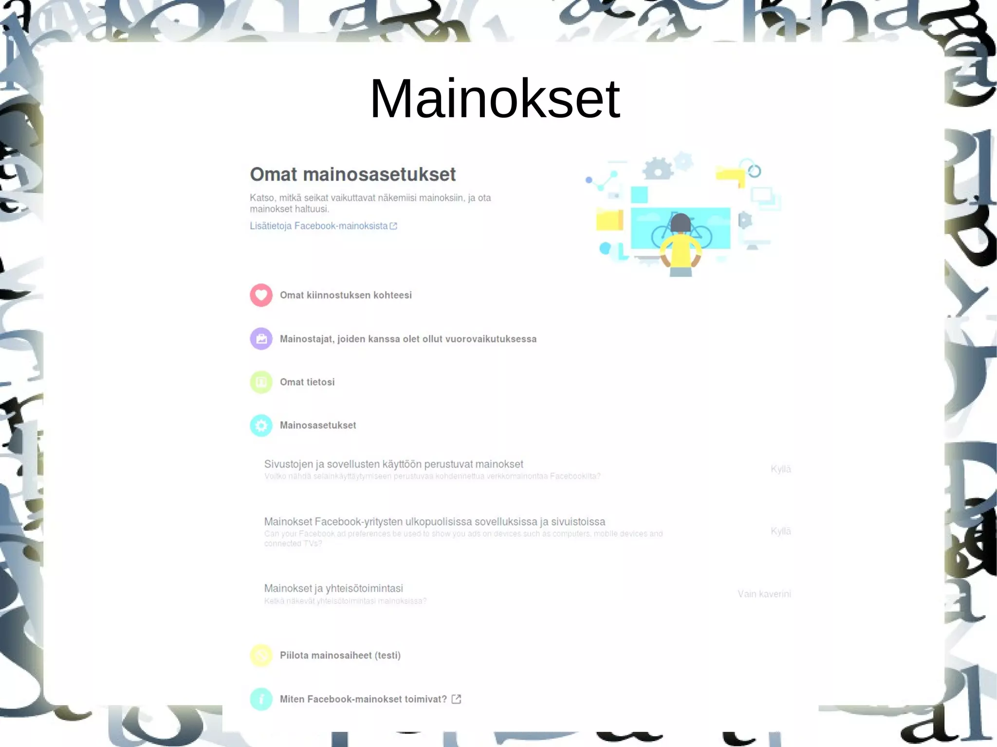 Mainokset
 