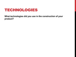 As evaluation 6 technology | PPTX
