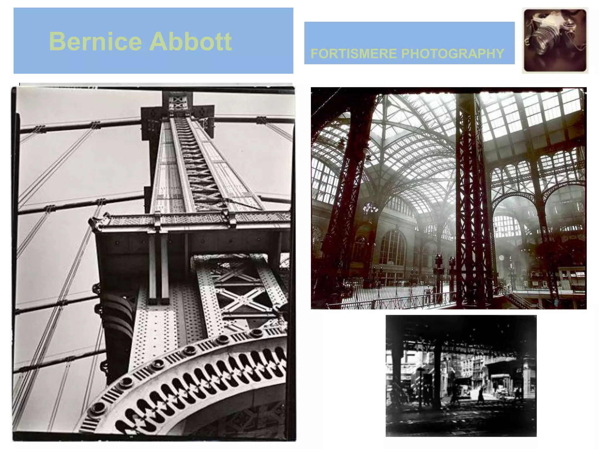 Bernice Abbott   FORTISMERE PHOTOGRAPHY




Hotel room
 