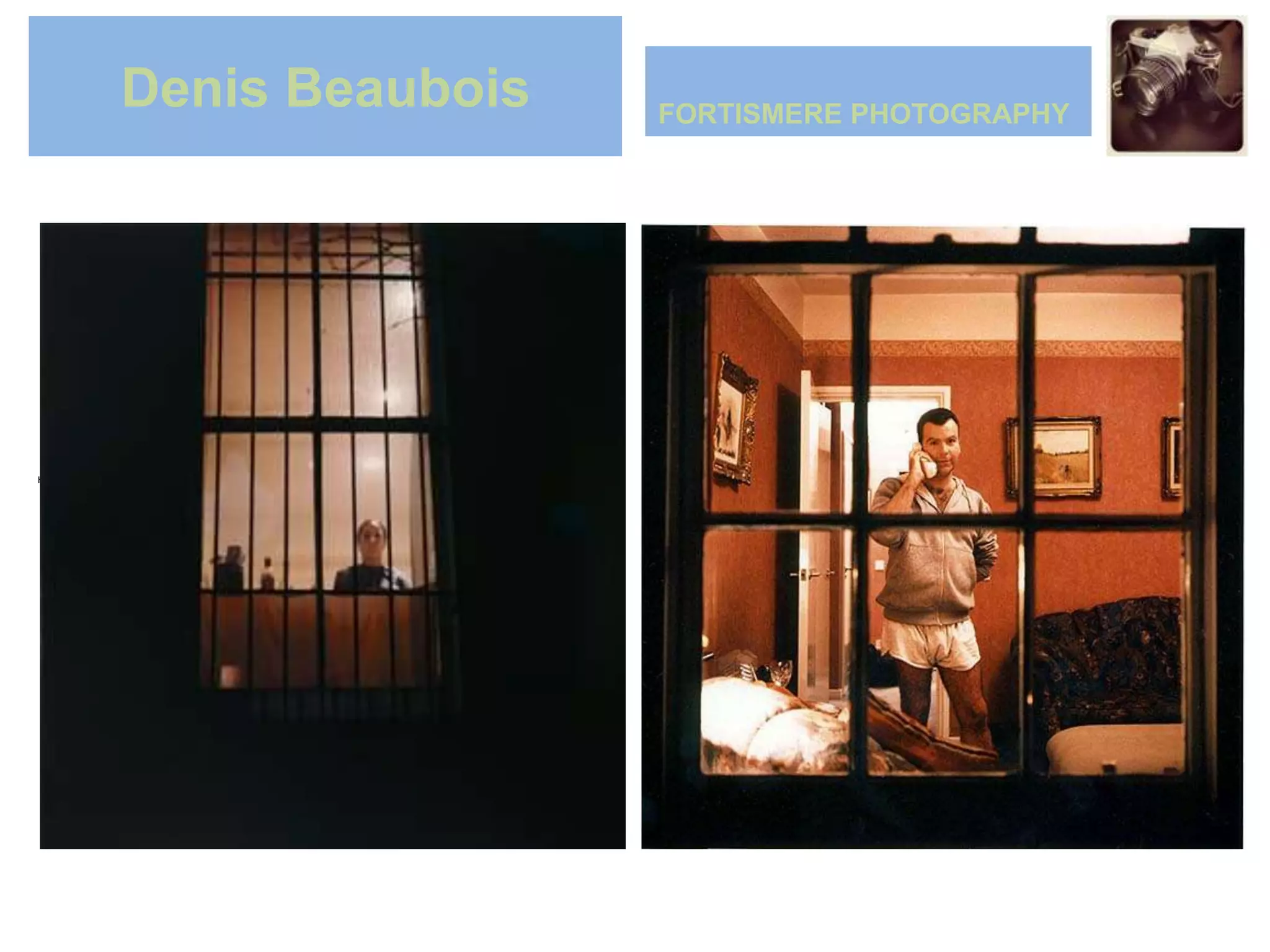 Denis Beaubois   FORTISMERE PHOTOGRAPHY




Hotel room
 