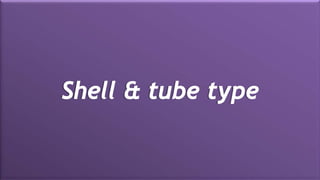 M a r i n e E n g i n e e r i n g K n o w l e d g e U E 2 3 1 | Y A S S E R B . A . F A R A G20 October 2020
Shell & tube type
 