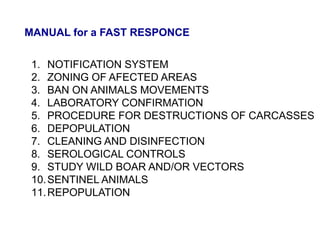 ASF global impact and control