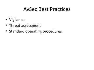 ASF Act AvSec Presentation | Airports Security Force | PPTX