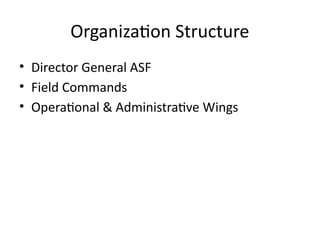 ASF Act AvSec Presentation | Airports Security Force | PPTX