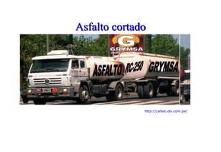 Asfalto cortado
http://callao.olx.com.pe/
 