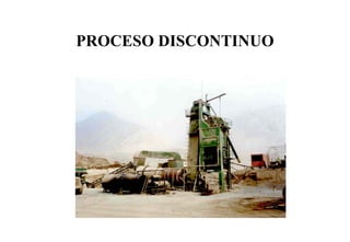 PROCESO DISCONTINUO
 