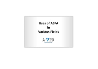 Asfa series introduction | PDF