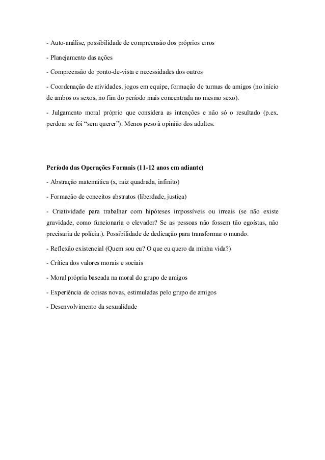 piaget valores
