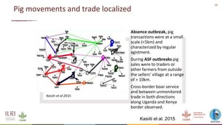 An update on the epidemiology of African swine fever in Africa