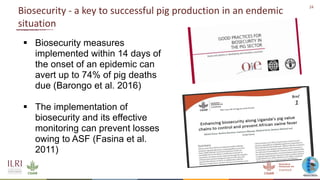 An update on the epidemiology of African swine fever in Africa