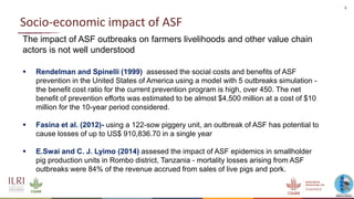 An update on the epidemiology of African swine fever in Africa