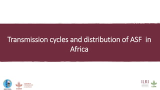 An update on the epidemiology of African swine fever in Africa
