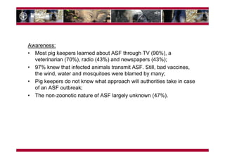 Understanding the pig sector for improved ASF control in Georgia—Cross cutting issues with Eastern Africa