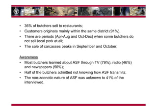Understanding the pig sector for improved ASF control in Georgia—Cross cutting issues with Eastern Africa