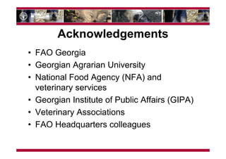 Understanding the pig sector for improved ASF control in Georgia—Cross cutting issues with Eastern Africa