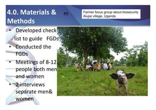 Pathways for change: Biosecurity to enhance food security and strengthen animal industries