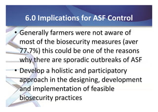 Pathways for change: Biosecurity to enhance food security and strengthen animal industries