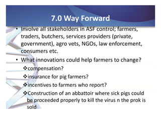 Pathways for change: Biosecurity to enhance food security and strengthen animal industries