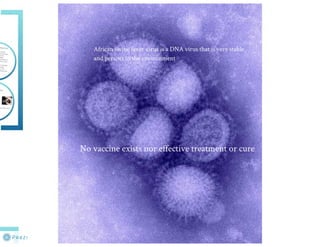 Understanding ASF epidemiology: A prerequisite for disease control