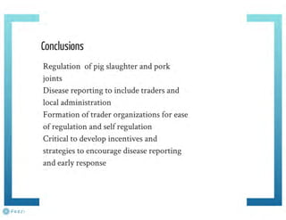 Understanding ASF epidemiology: A prerequisite for disease control