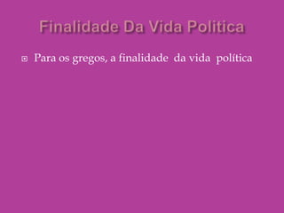 As filosofias políticas